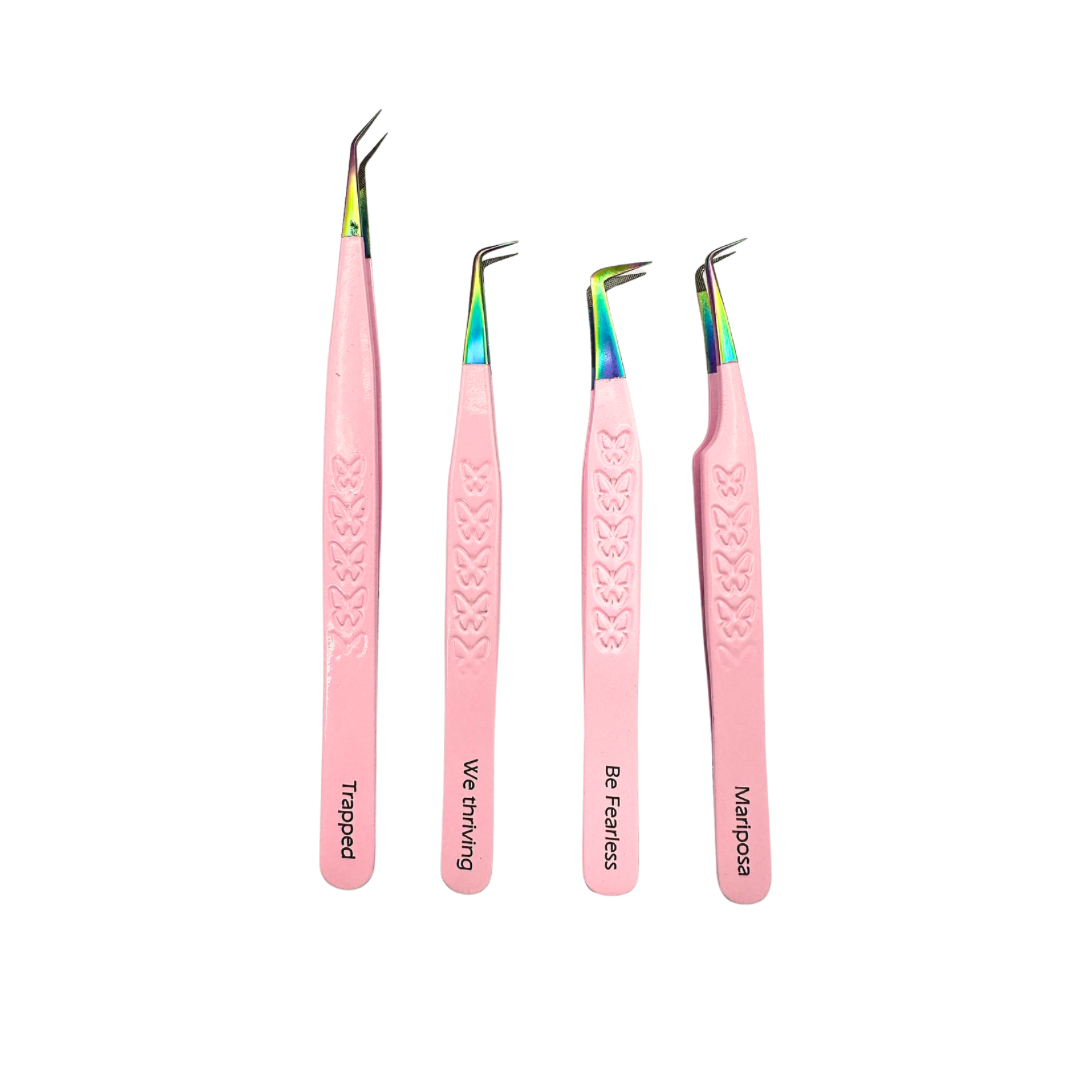 Butterfly Effect Fiber Tip Tweezers