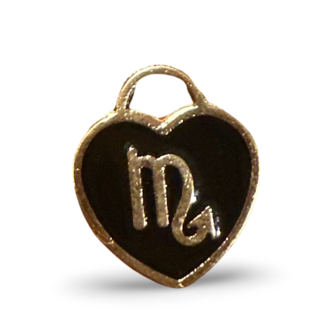 Zodiac sign Tweezer Charms (black)