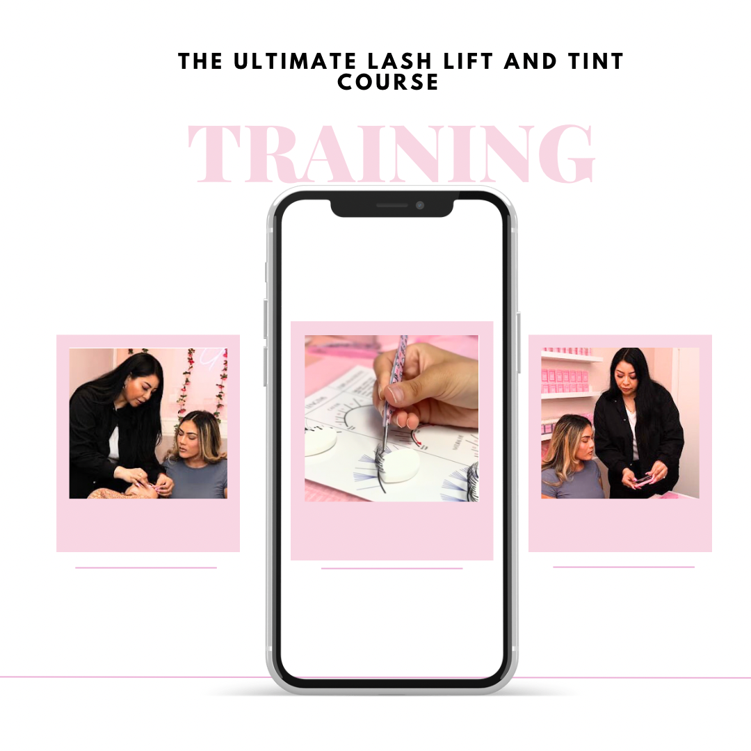 The ultimate lash lift and tint course