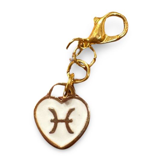 Zodiac Sign Tweezer Charms (white)