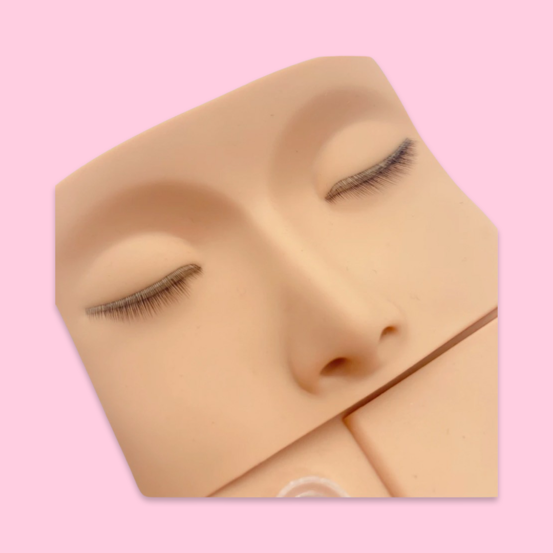 3D lash layer mannequin head